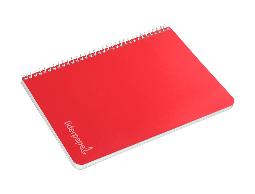 CUADERNO ESPIRAL LIDERPAPEL CUARTO WITTY TAPA DURA 80H 75GR MILIMETRADO 2MM COLORES SURTIDOS