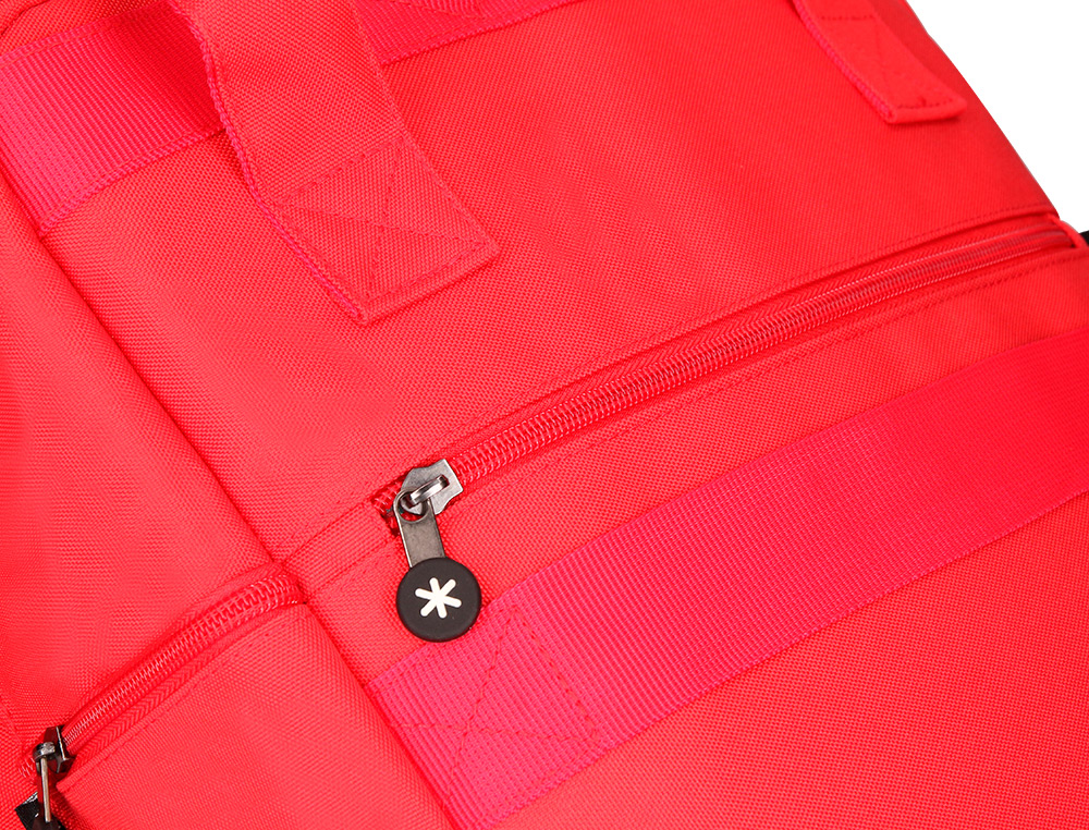MOCHILA ANTARTIK 2 ASAS Y BOLSILLOS EXTERIORES COLOR ROJO 300X115X390 MM