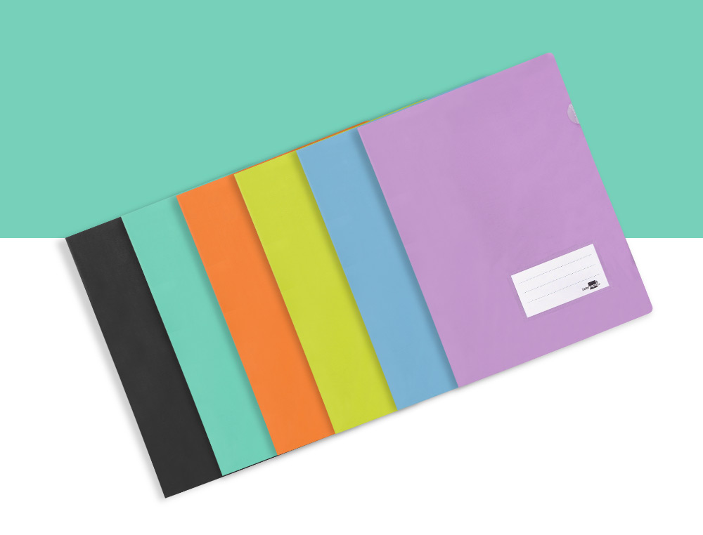 CARPETA LIDERPAPEL DOSSIER A4 UERO NEGRO OPACO
