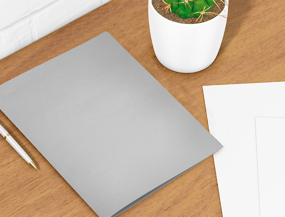 SUBCARPETA LIDERPAPEL A4 GRIS 180G/M2