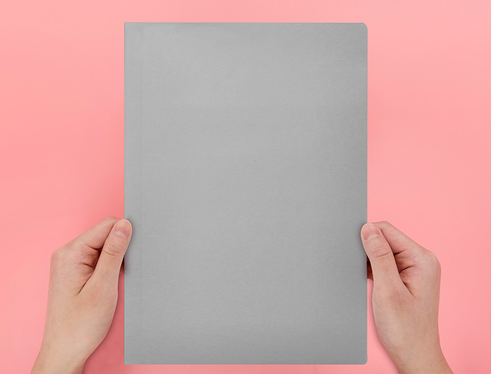 SUBCARPETA LIDERPAPEL A4 GRIS 180G/M2