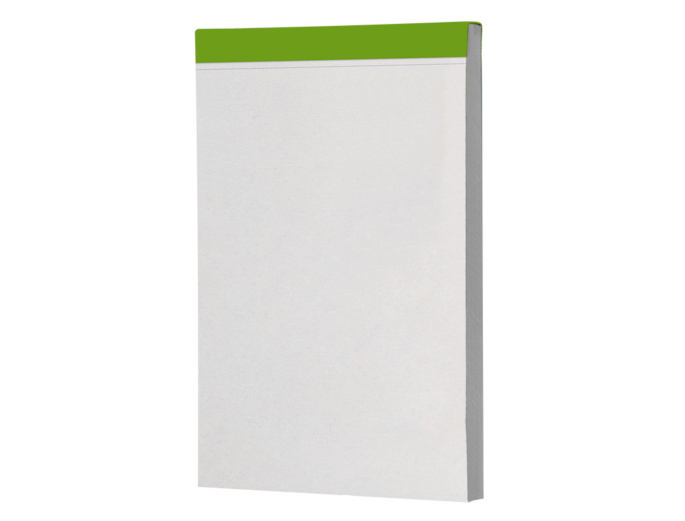 BLOC NOTAS LIDERPAPEL LISO A7 80 HOJAS 60 G/M2 PERFORADO SIN TAPA