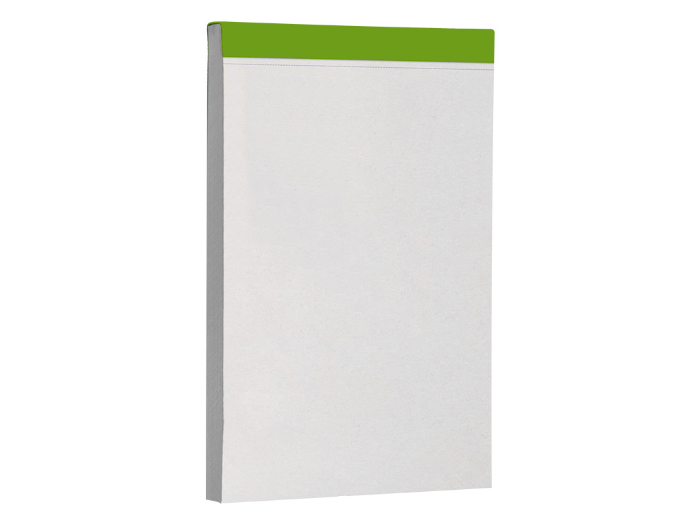 BLOC NOTAS LIDERPAPEL LISO A7 80 HOJAS 60 G/M2 PERFORADO SIN TAPA