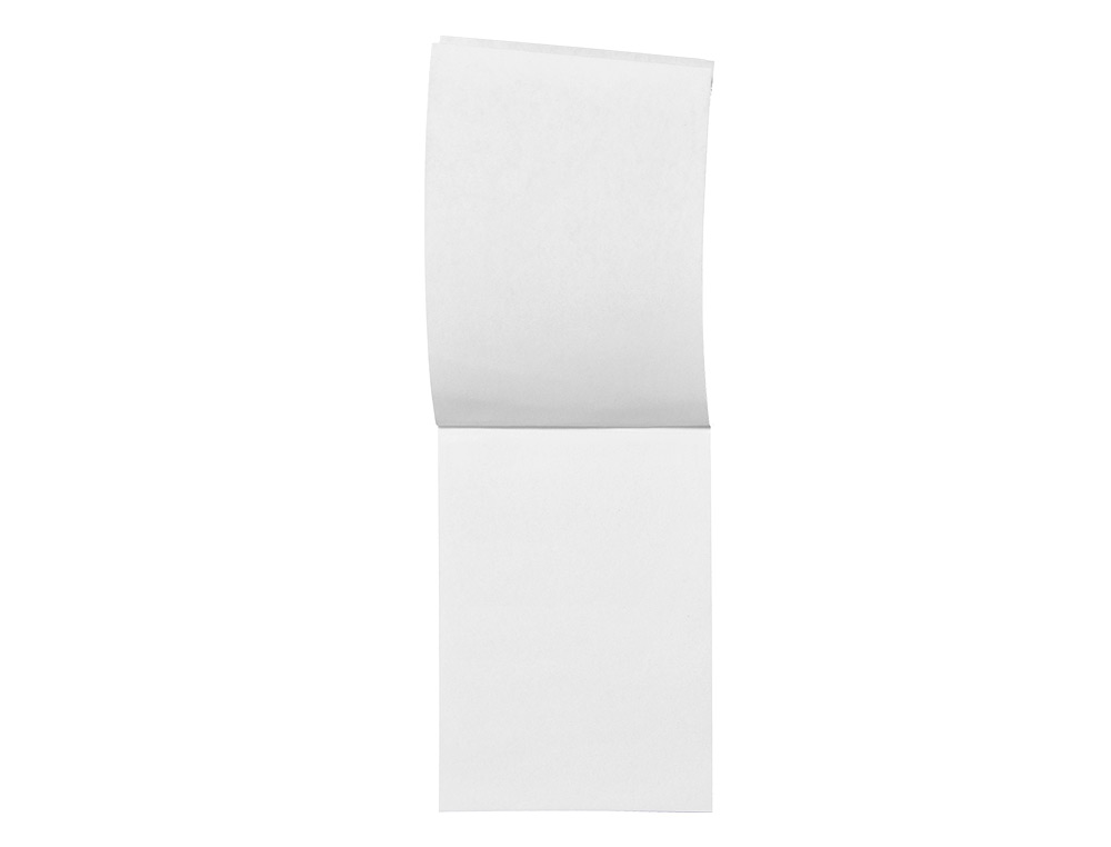 BLOC NOTAS LIDERPAPEL LISO A7 80 HOJAS 60 G/M2 PERFORADO SIN TAPA