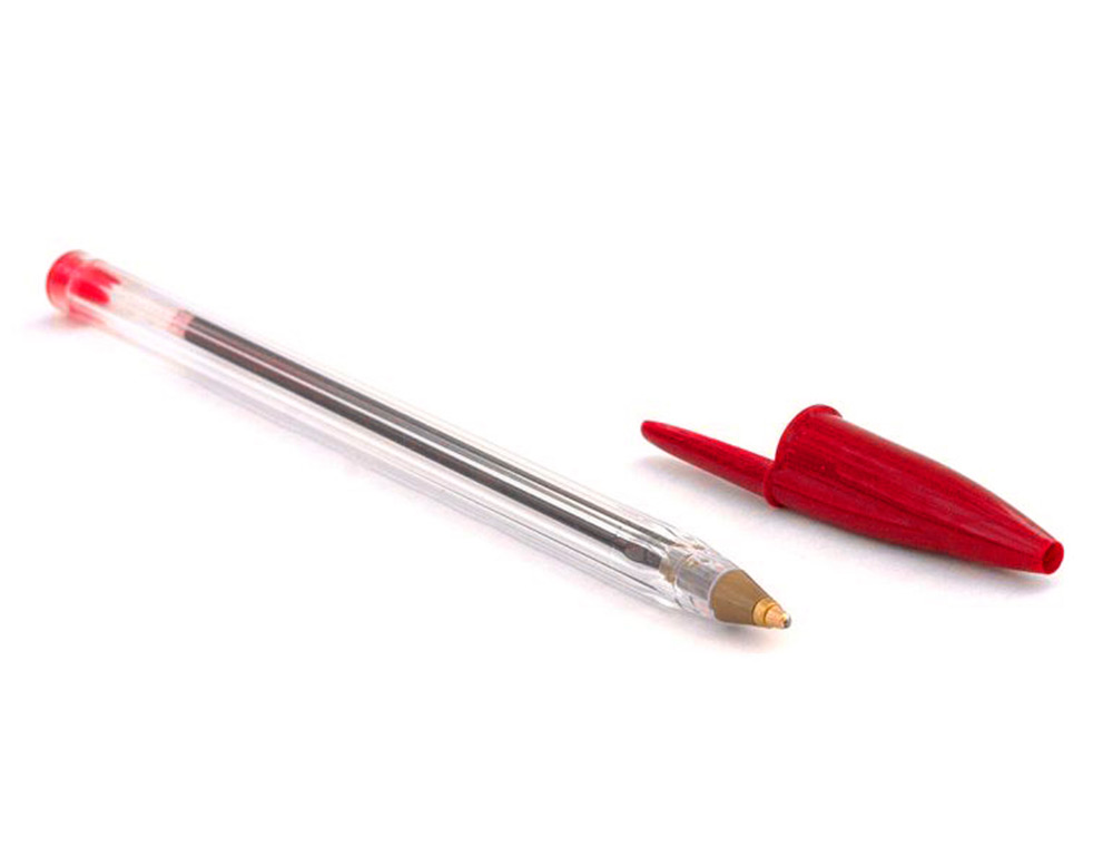 BOLIGRAFO BIC CRISTAL ROJO UNIDAD