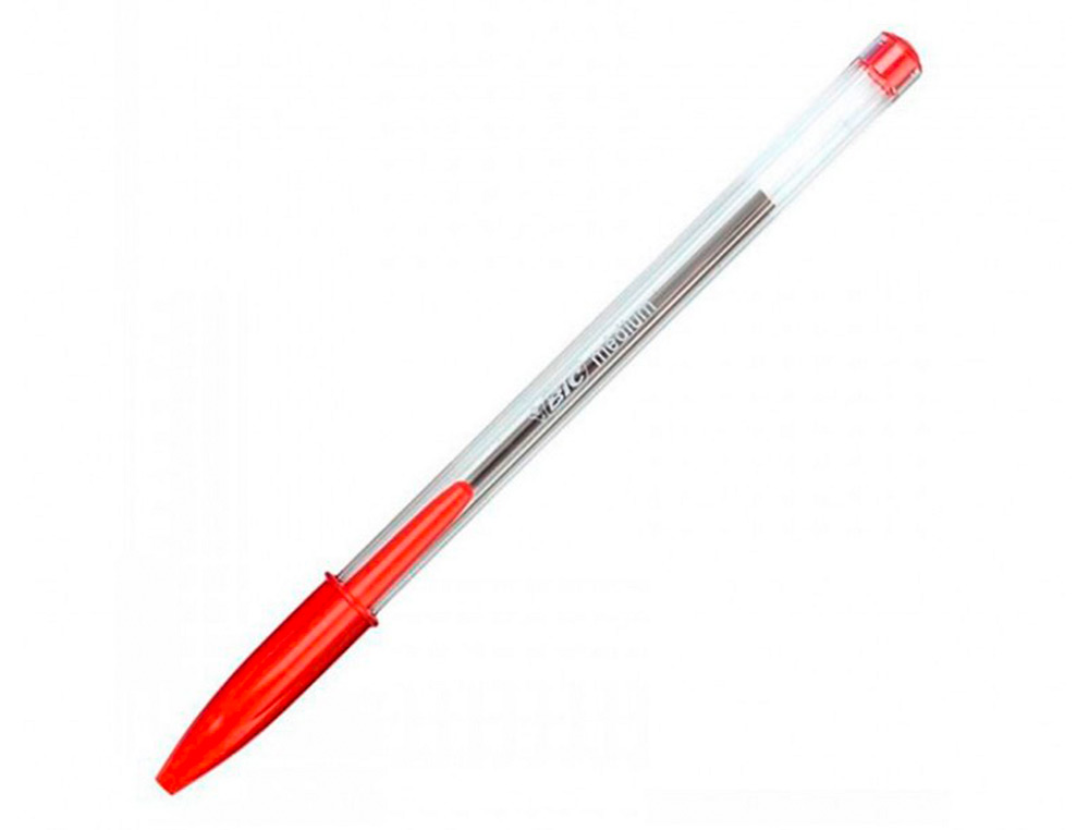 BOLIGRAFO BIC CRISTAL ROJO UNIDAD