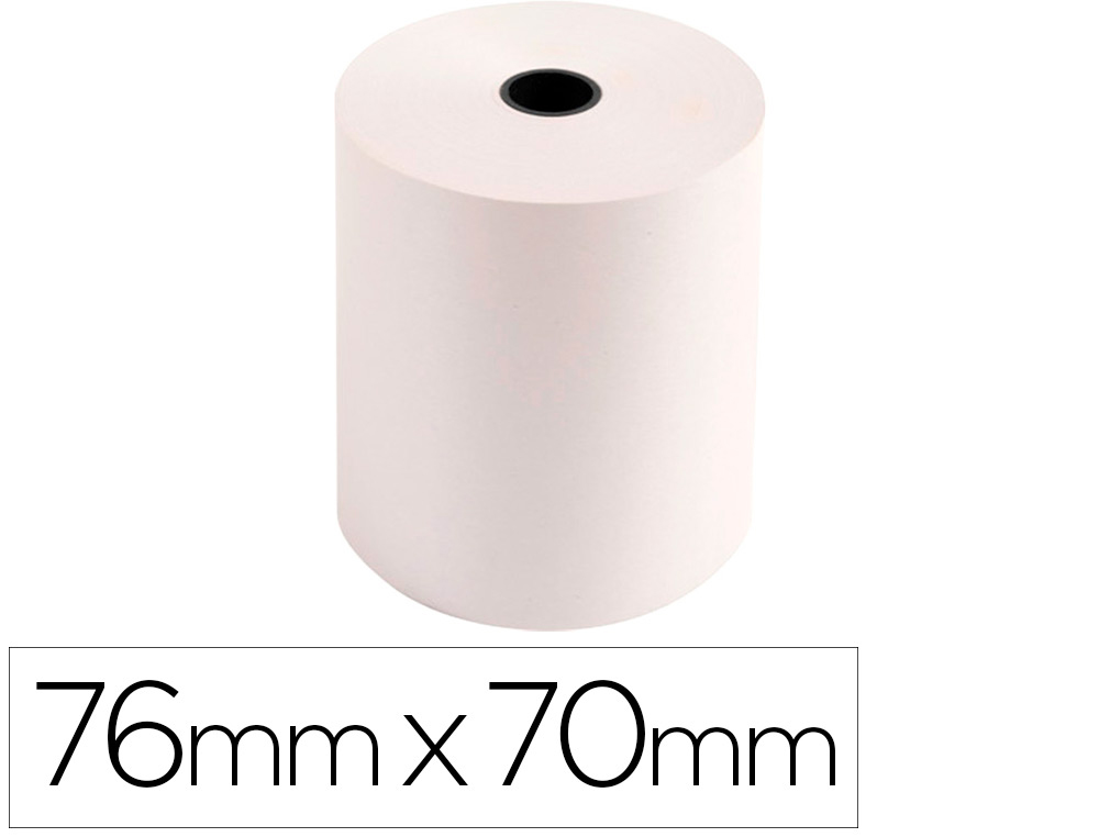 ROLLO SUMADORA EXACOMPTA ELECTRO OFFSET 76 MM X 70 MM 60 G/M2