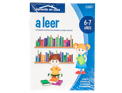 CUADERNO DE COLOREAR ACTIVIDADES APRENDO EN CASA 6-7 AOS 16 PAGINAS 210X280 MM