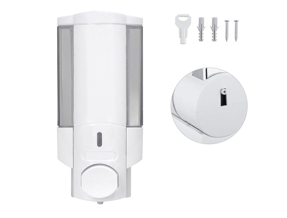 DISPENSADOR DE JABON Q-CONNECT MANUAL 350 ML