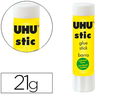 PEGAMENTO UHU EN BARRA 21 GR UNIDAD